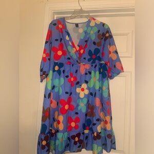 Flower Print light weight dress